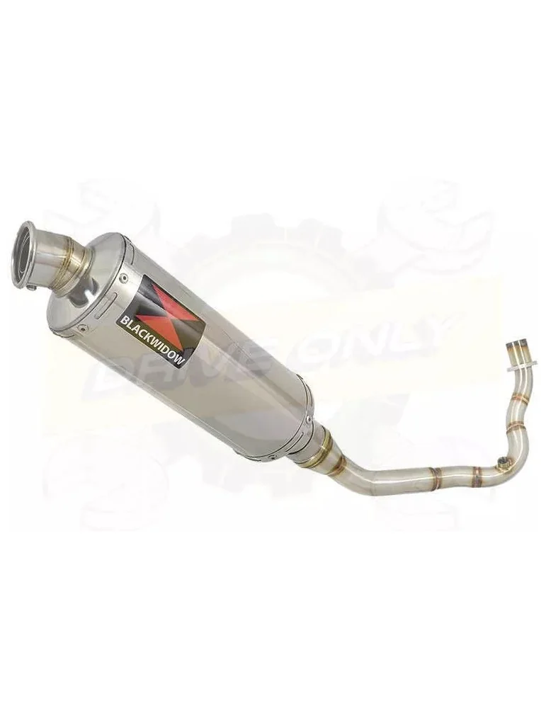 Vespa LX 150 IE (3V) Ligne complète & Silencieux Rond En Inox 300mm