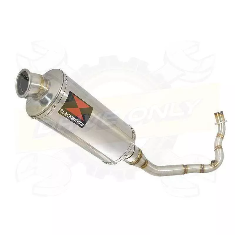 Vespa LX 150 IE (3V) Ligne complète & Silencieux Ovale En Inox 300mm