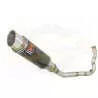Vespa LX 150 IE (3V) Ligne complète & Silencieux GP Rond En Carbone + Canule en Titane 230mm