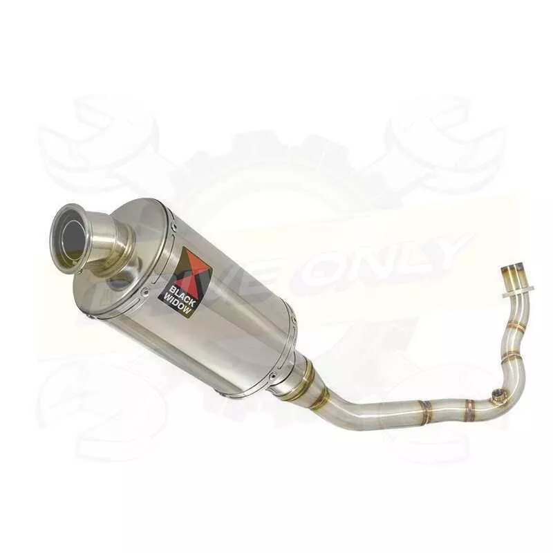 Vespa LX 150 IE (3V) Ligne complète & Silencieux Ovale En Inox 230mm