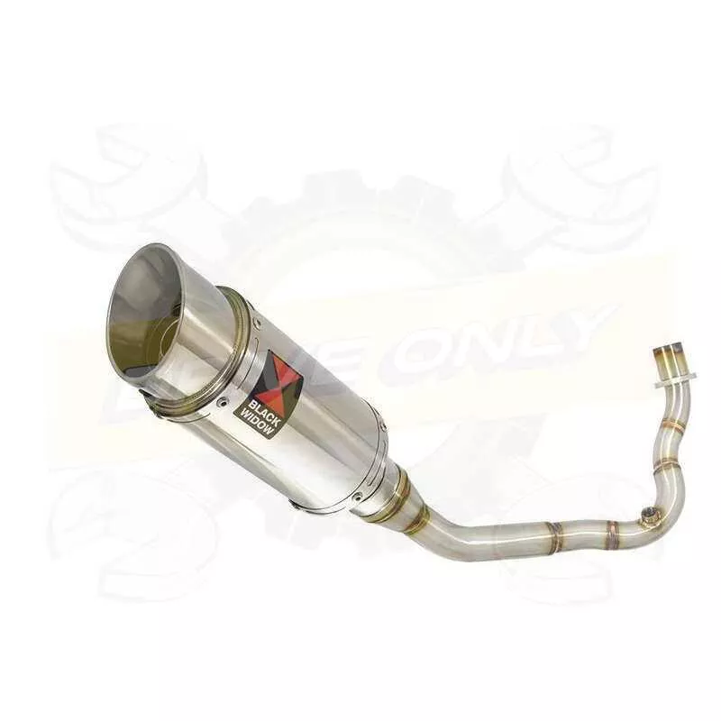 Vespa LX 150 IE (3V) Ligne complète & Silencieux Rond En Inox 200mm