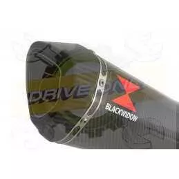 ZX10R ZX10-R E8F E9F E10F 08 09 10 Tube de raccord & Silencieux Hexagonale En Carbone 300mm