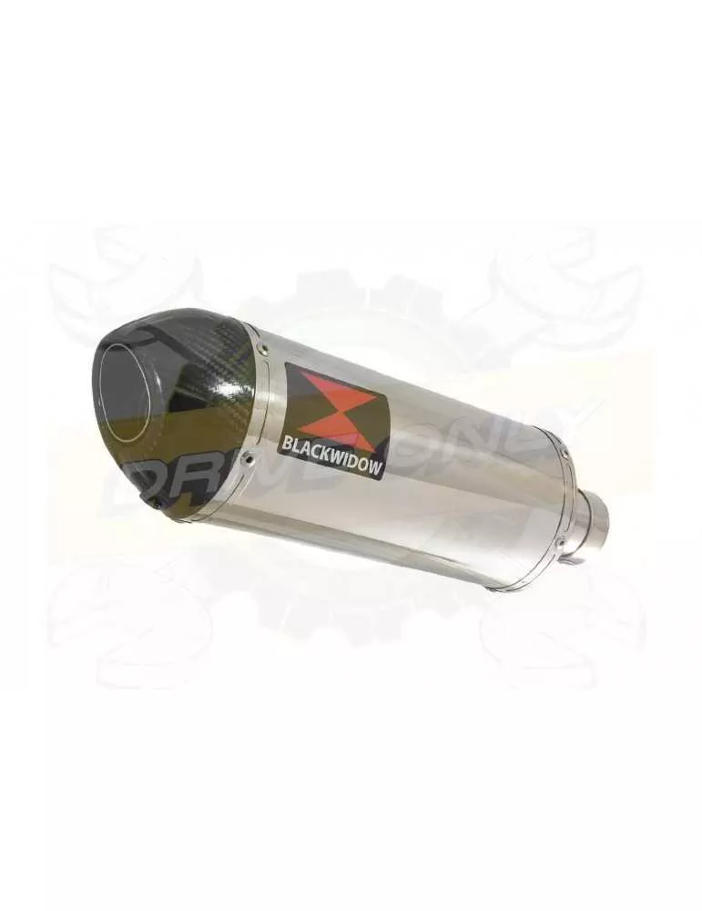 KTM RC 390 2011-2016 Silencieux Kit & Silencieux Ovale En Inox + Canule En Carbone 300mm