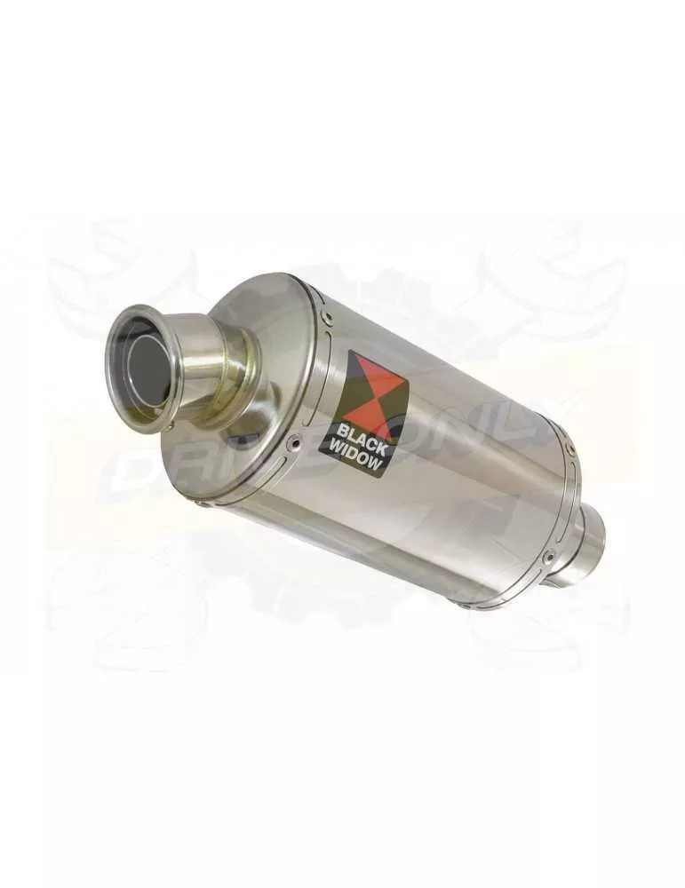 KSR Code X 125 2012-2017 Ligne complète + Silencieux Ovale En Inox 230mm
