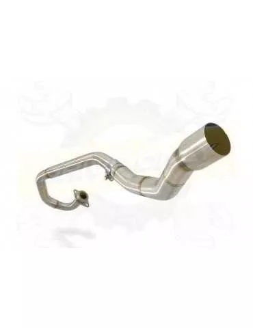 WR 125 R/X 2009/2018 Décatalyseur Ligne complète (Front Pipes) & Tube de raccord - pas de Silencieux