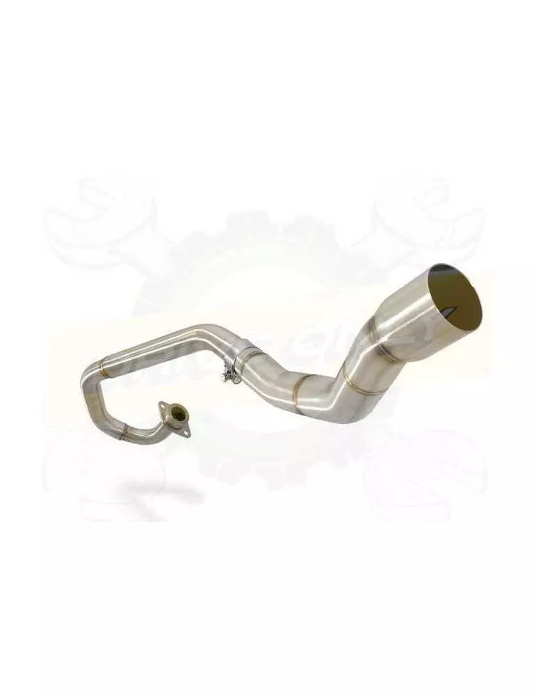 WR 125 R/X 2009/2018 Décatalyseur Ligne complète (Front Pipes) & Tube de raccord - pas de Silencieux