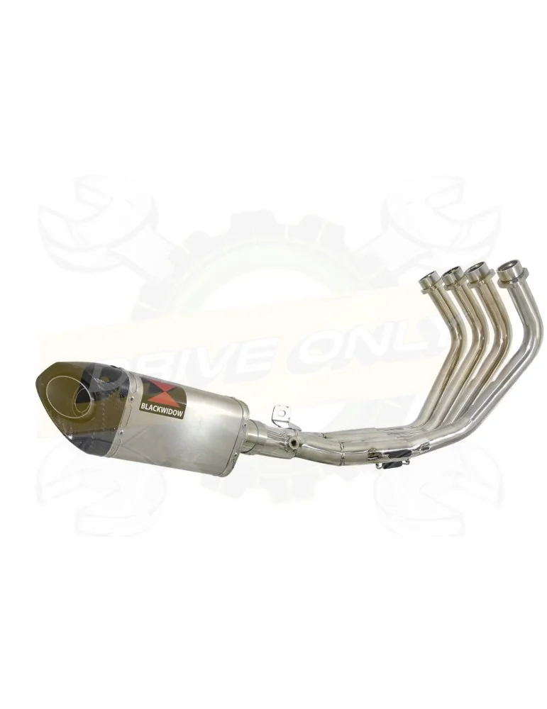 XJ6 09-15 Passage Bas Décatalyseur Ligne complète & Silencieux Tri Ovale En Inox + Canule en Carbone 250mm