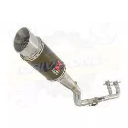 XP 530 TMAX 2012-2016 Ligne complète & Silencieux Rond En Carbone 200mm