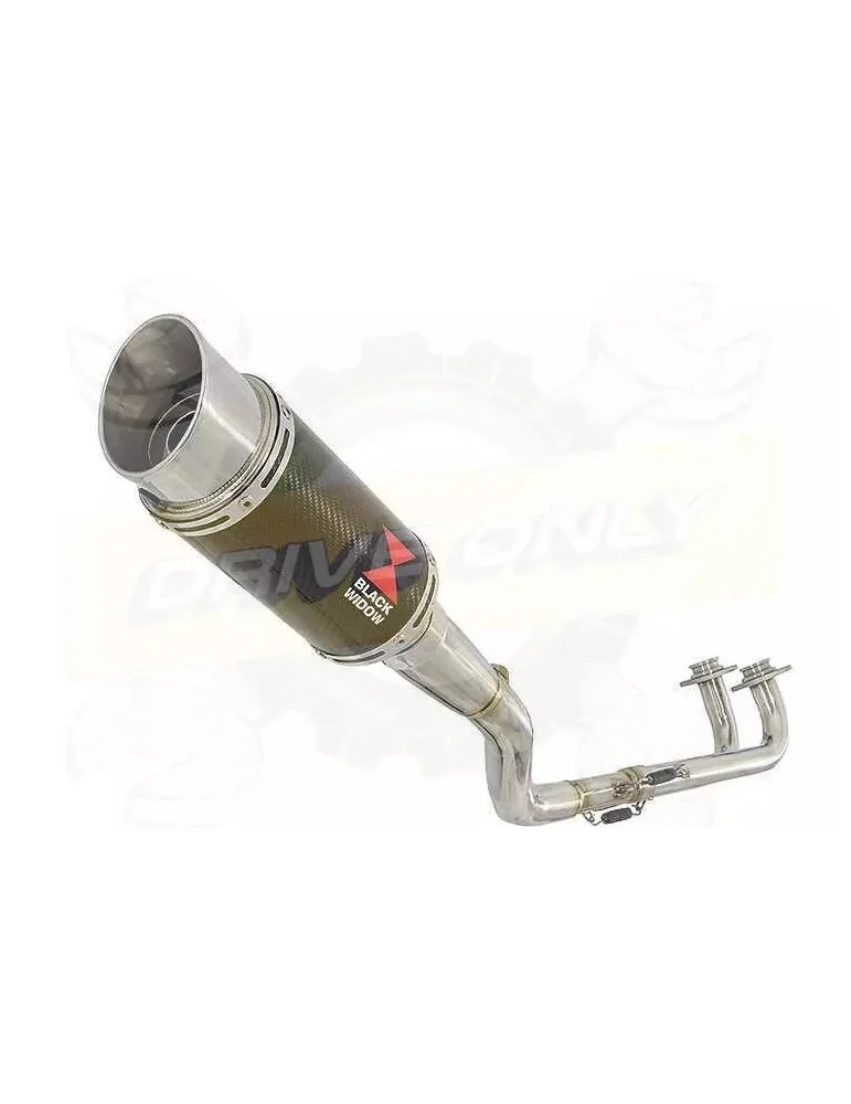 XP 530 TMAX 2012-2016 Ligne complète & Silencieux Rond En Carbone 200mm