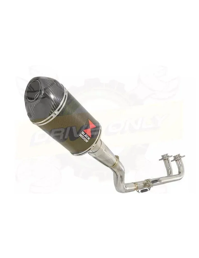 XP 530 TMAX 2012-2016 Ligne complète & Silencieux Ovale En Carbone 200mm