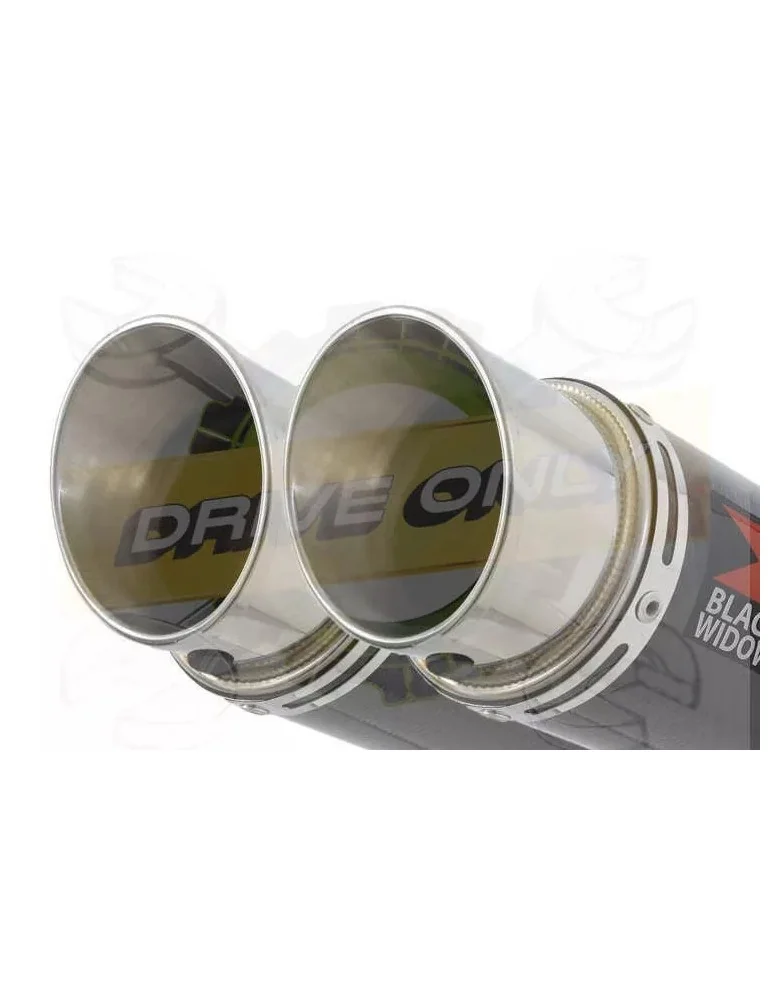 XT 660 XT660X XT660R 2004-2016 Kit Silencieux GP Style Rond En Carbone 350mm