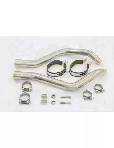 XT 660 XT660X XT660R 2004-2016 Kit Silencieux GP Style Rond En Carbone + Canule en Inox Anodisé 230mm