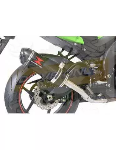 ZX10R ZX10-R E8F E9F E10F 08 09 10 Decata / Tube de raccord & Silencieux En Carbone 300mm