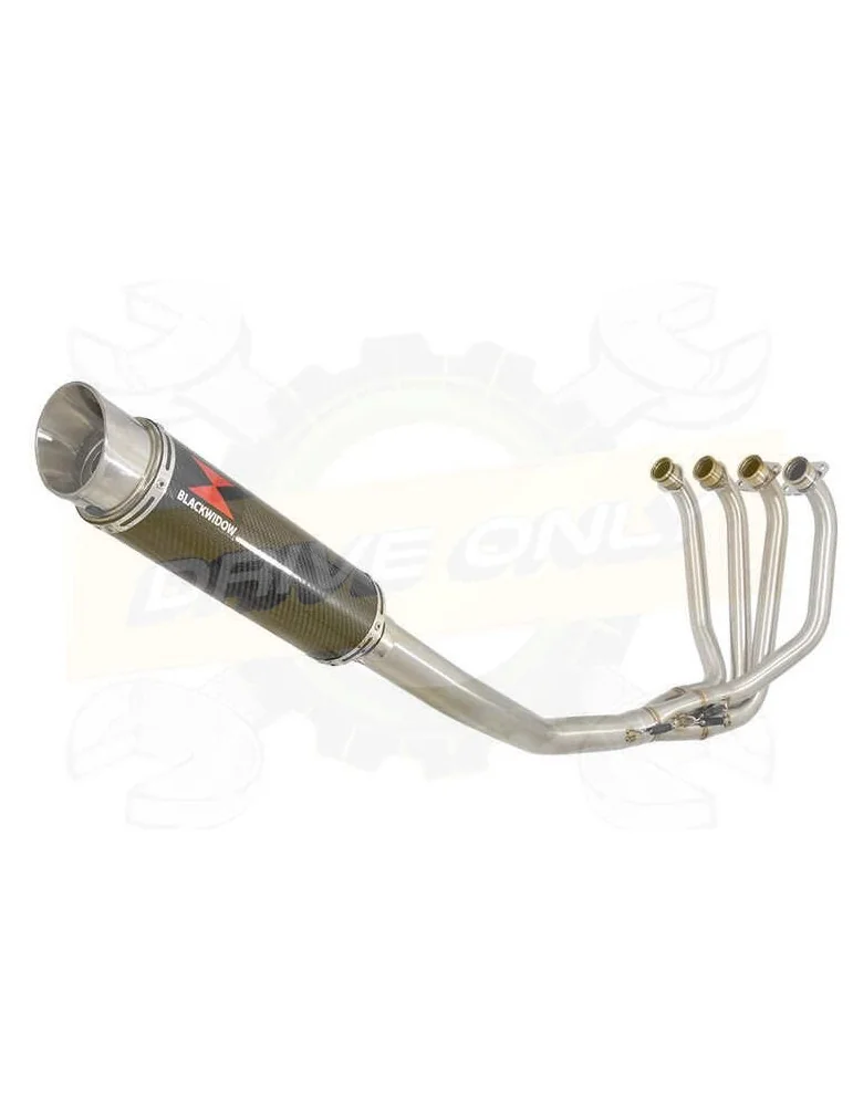 ZRX1100 ZRX 1100 Ligne complètes & Silencieux GP Rond En Carbone 360mm