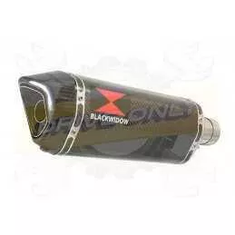 Vespa GTV 300 4T 4V ie 2009 - 2013 Ligne complète & Silencieux Hexagonale En Carbone 300mm