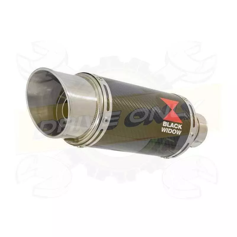 Vespa GTV 300 4T 4V ie 2009 - 2013 Ligne complète & Silencieux Rond En Carbone 200mm