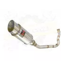 Vespa LX 125 IE (3V) Ligne complète & Silencieux Rond En Inox 200mm