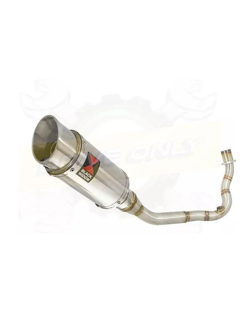 Vespa LX 125 IE (3V) Ligne complète & Silencieux Rond En Inox 200mm