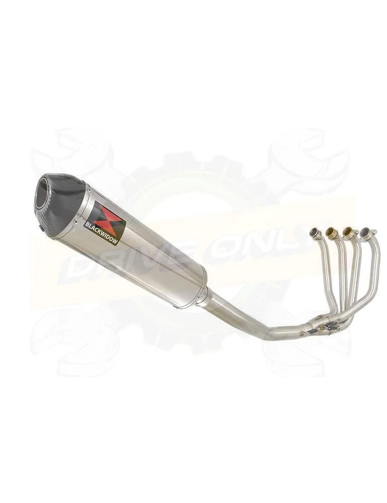 ZRX1100 ZRX 1100 Ligne complètes & Ovale Silencieux En Inox + En Carbone Tip 400mm