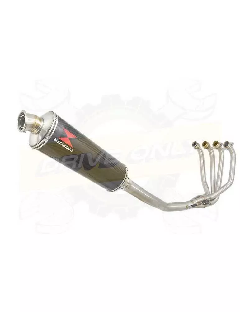 ZRX1100 ZRX 1100 Ligne complètes & Ovale En Carbone Silencieux 400mm