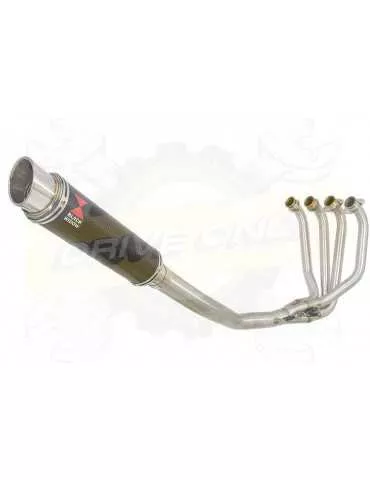 ZRX1100 ZRX 1100 Ligne complètes & Silencieux GP Rond En Carbone 350mm