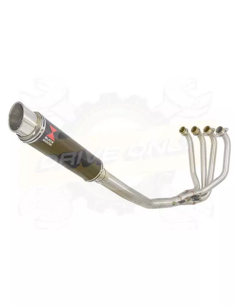 ZRX1200 ZRX 1200 Ligne complète & Silencieux GP Rond En Carbone 350mm
