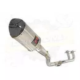 XP 530 TMAX 2012-2016 Ligne complète & Silencieux Ovale En Inox + Canule En Carbone 200mm