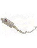 Collecteur + Décatalyseur + Silencieux Race inox 230mm