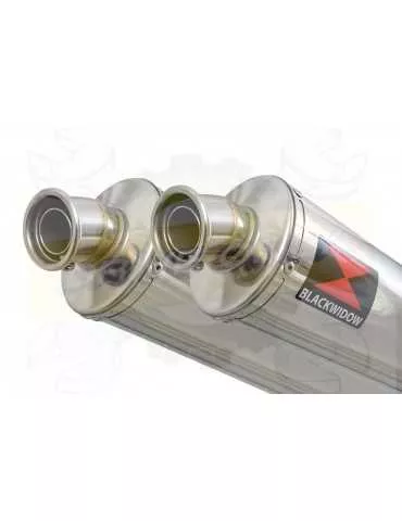 V-MAX V MAX 1200 Tube de raccord & Silencieux Rond En Inox 400mm
