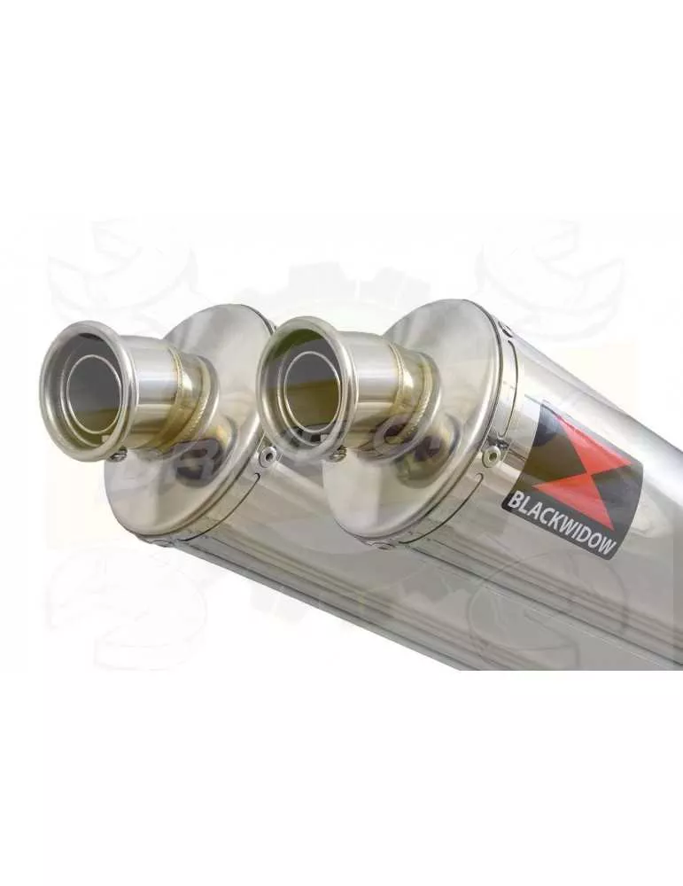 V-MAX V MAX 1200 Tube de raccord & Silencieux Rond En Inox 400mm