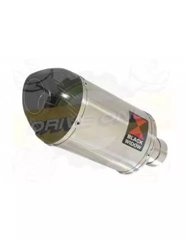 R6 YZF600 2006-2016 Décatalyseur Ligne complètes & Ovale Silencieux En Inox + Carbon Tip 200mm