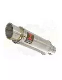 R6 YZF600 2006-2016 Décatalyseur Ligne complètes & Rond GP Style Silencieux En Inox 230mm