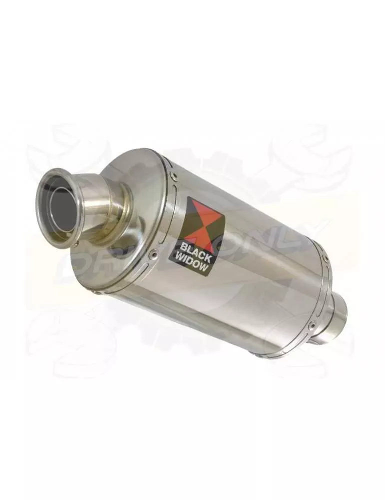 R6 YZF600 2006-2016 Décatalyseur Ligne complètes & Ovale Silencieux En Inox 230mm