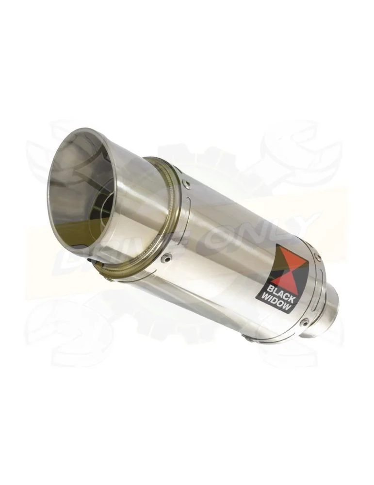 R6 YZF600 2006-2016 Décatalyseur Ligne complètes & Rond Silencieux En Inox 200mm