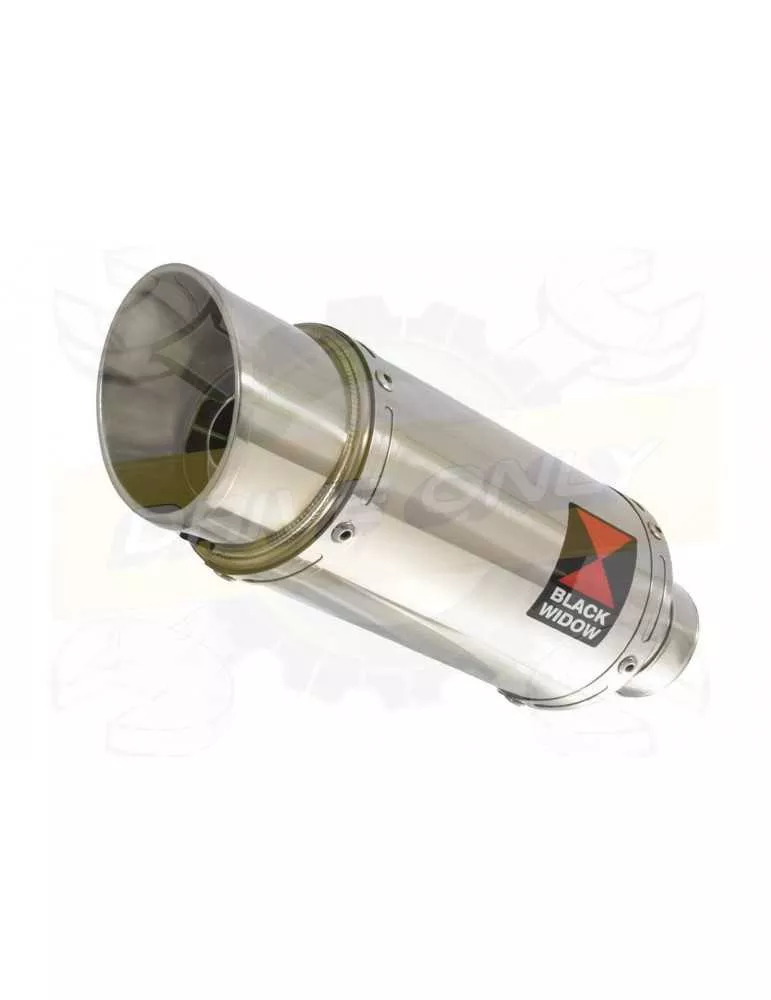 R6 YZF600 2006-2016 Décatalyseur Ligne complètes & Rond Silencieux En Inox 200mm