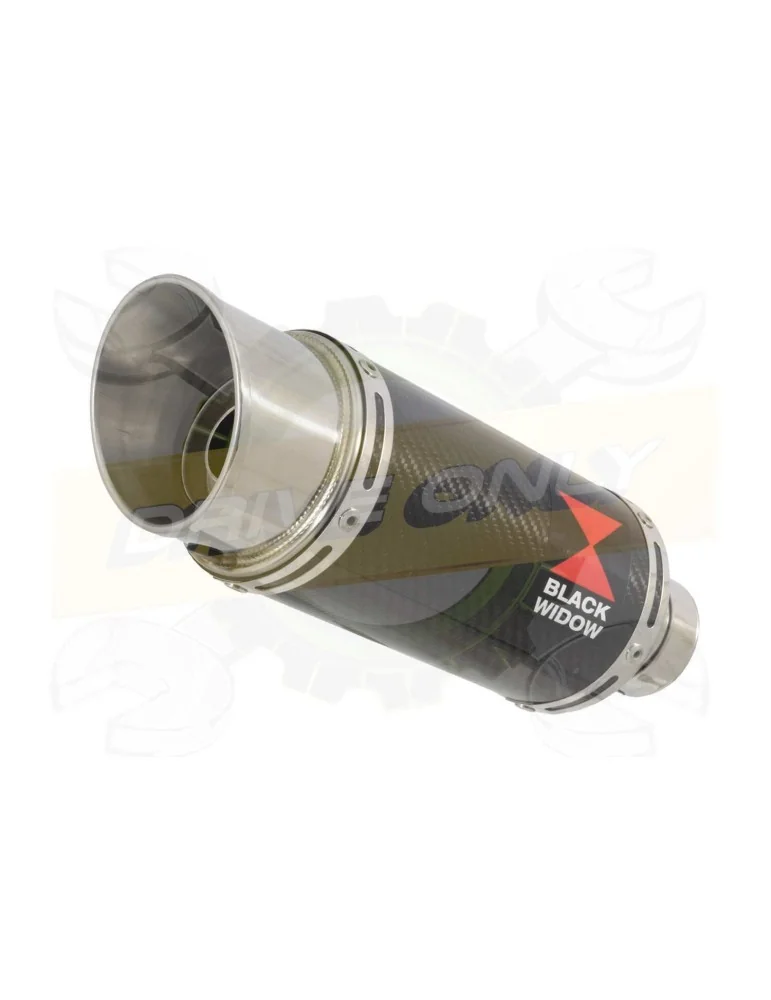 R6 YZF600 2006-2016 Décatalyseur Ligne complètes & Rond En Carbone Silencieux 200mm