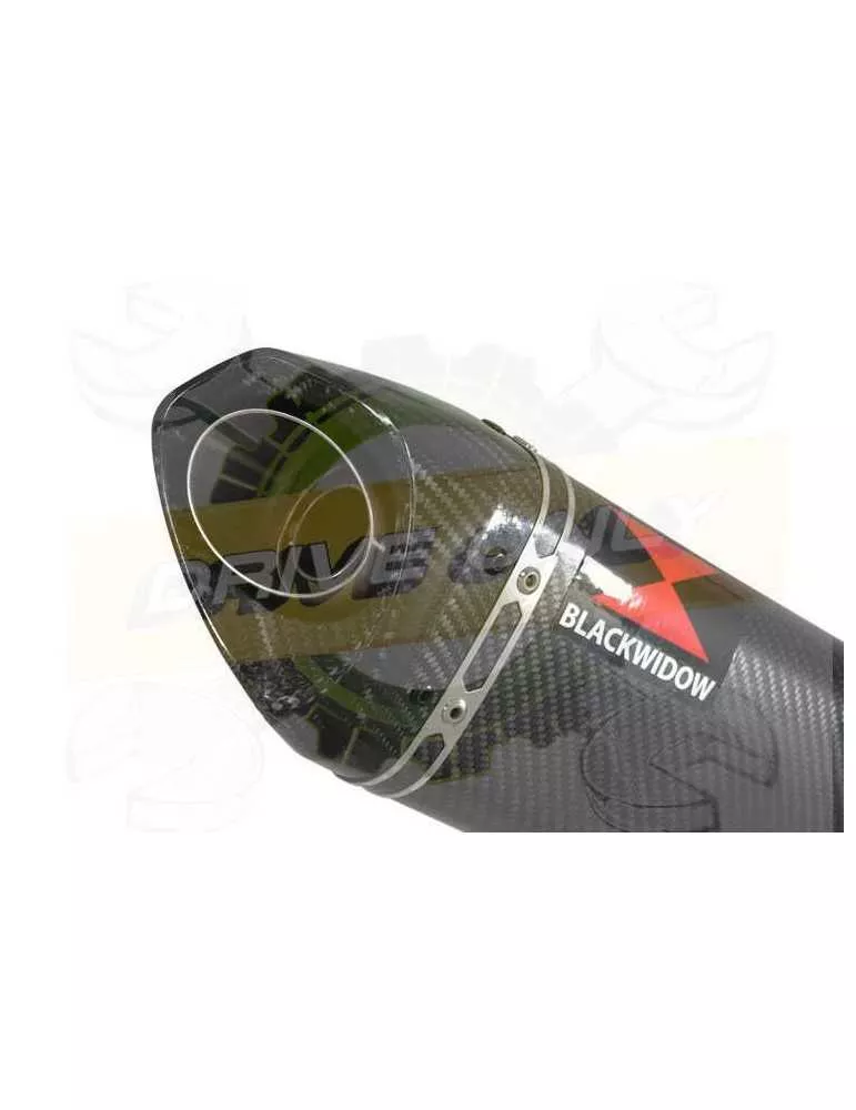 R6 2006-2018 Silencieux Kit & Silencieux Tri Ovale En Carbone 250mm