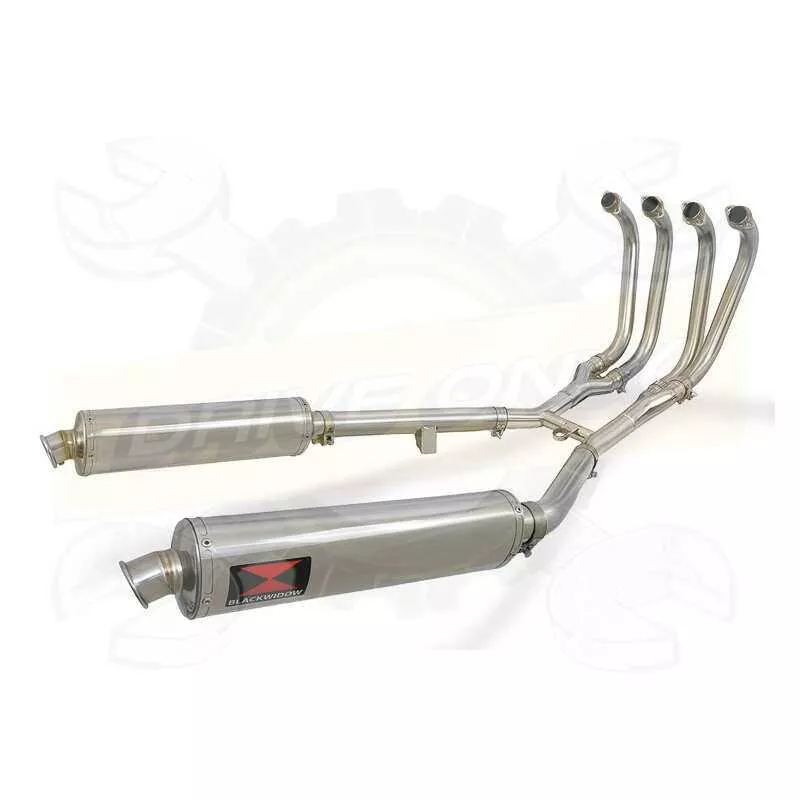 XJR1200 XJR 1200 4-2 Ligne complète & Silencieux Rond En Inox 450mm