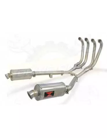 XJR1200 XJR 1200 4-2 Ligne complète & Silencieux Ovale En Inox 230mm