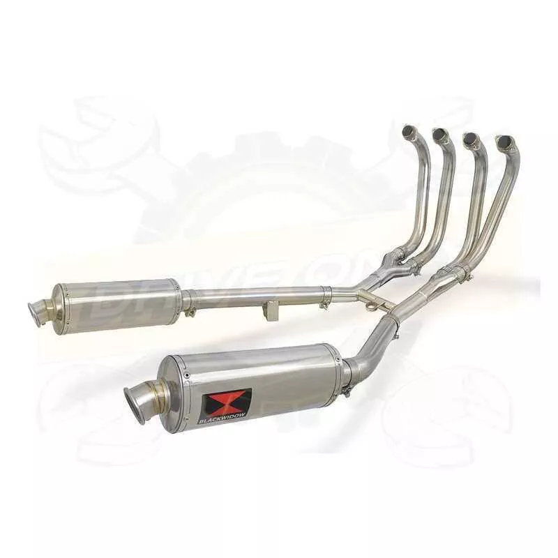 XJR1200 XJR 1200 4-2 Ligne complète & Silencieux Ovale En Inox 300mm