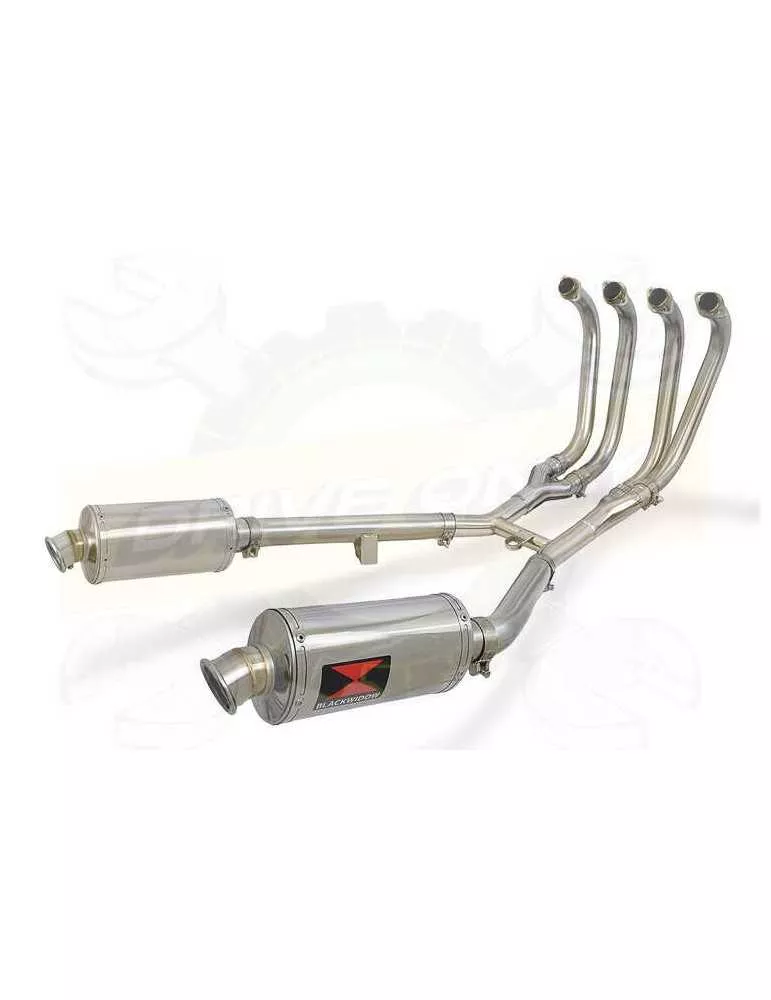 XJR1300 XJR 1300 1998 - 2006 4-2 Ligne complète & Silencieux Ovale En Inox 230mm