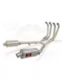 XJR1300 XJR 1300 1998 - 2006 4-2 Ligne complète & Silencieux Ovale En Inox 230mm