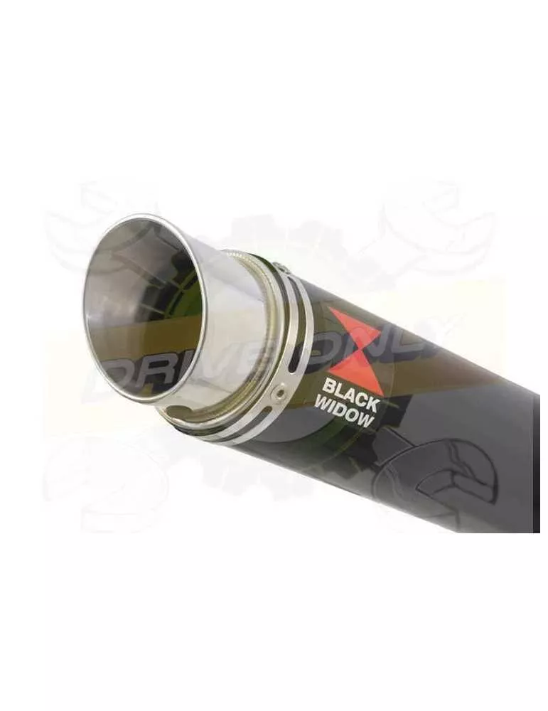 XJR1300 XJR 1300 SP 1998 - 2006 4-1 Ligne complète & Silencieux GP Style Rond Noir En Inox 230mm