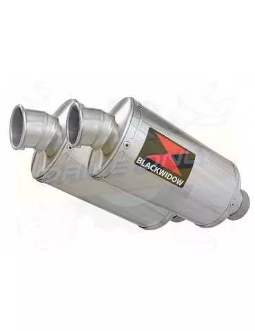 XJR1300 XJR 1300 1998 - 2006 4-2 Silencieux Kit & Silencieux Ovale En Inox 230mm