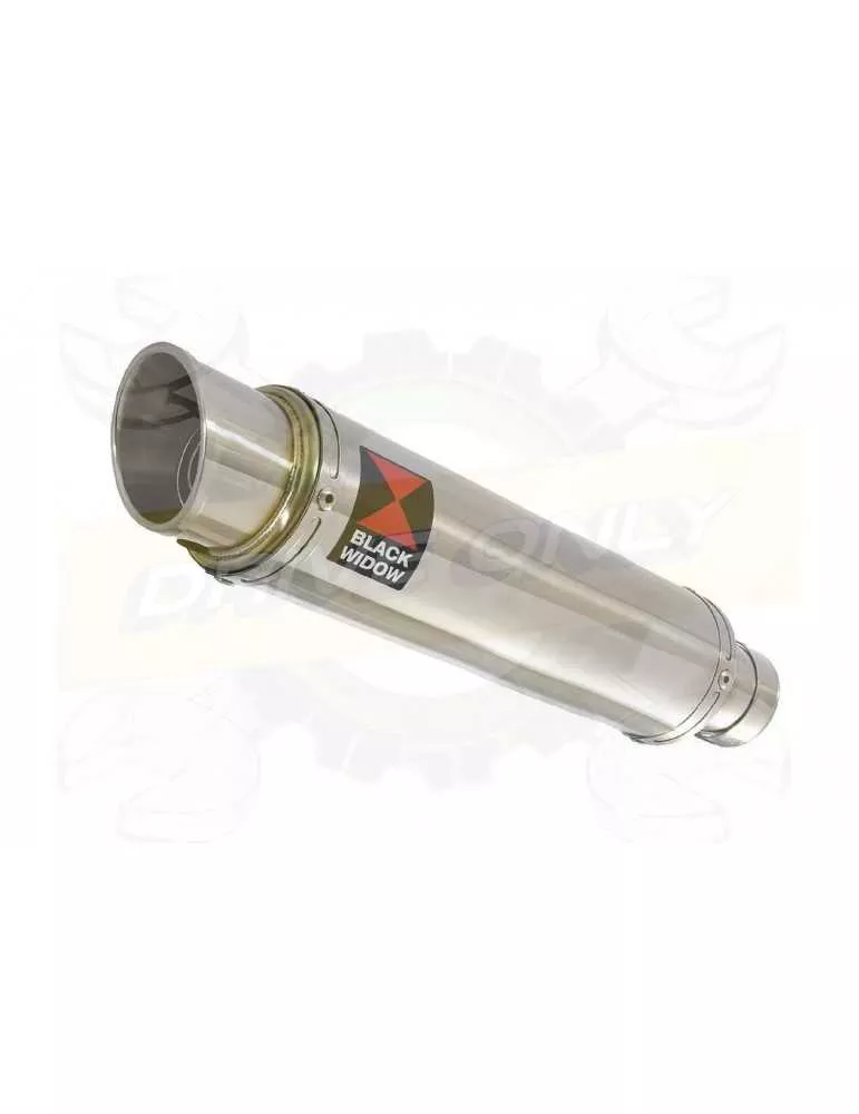 R6 2006-2016 Hi level Silencieux kit & Rond GP Style Silencieux En Inox 350mm