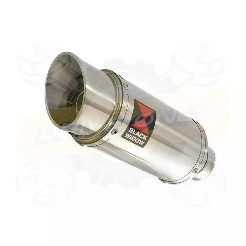 R6 2006-2016 Hi level Silencieux kit & Silencieux Rond En Inox 200mm