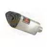 R6 2006-2016 Silencieux Kit & Silencieux Tri Ovale En Inox + Canule en Carbone 250mm