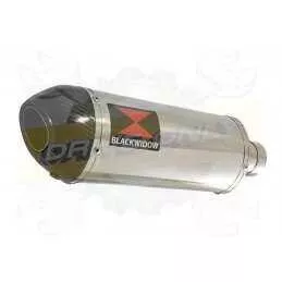 R6 2006-2016 Silencieux Kit & Silencieux Ovale En Inox + Canule en Carbone 300mm