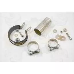 R6 2006-2016 Silencieux kit & Silencieux Rond GP Style En Inox 230mm