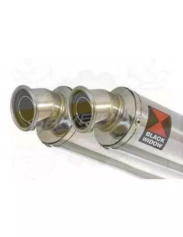 XJR1200 XJR 1200 4-2 Silencieux Kit & Silencieux Rond En Inox 350mm